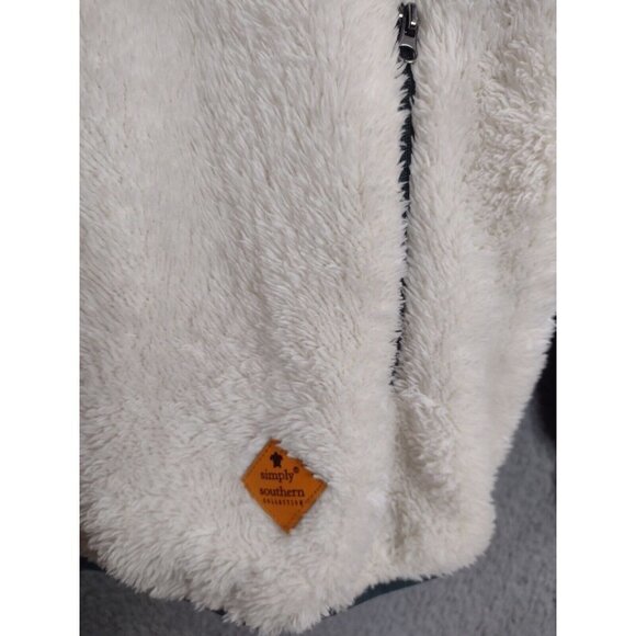 Simply Southern Fleece Pullover Long Sleeve 1/4 Snap Women's XXL - Picture 4 of 10